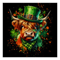 Vaca del Día de San Patricio