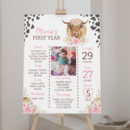 Póster Vaca Santa de la región montañosa de la vaca 1 Rót