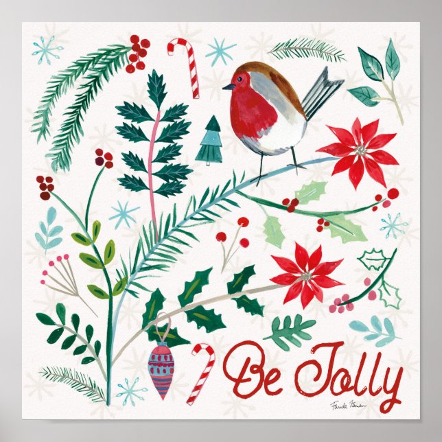 Póster Vacaciones alegres - Be Jolly (Frente)