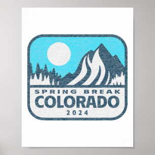 Póster Vacaciones de primavera Colorado 2024 - Vacaciones