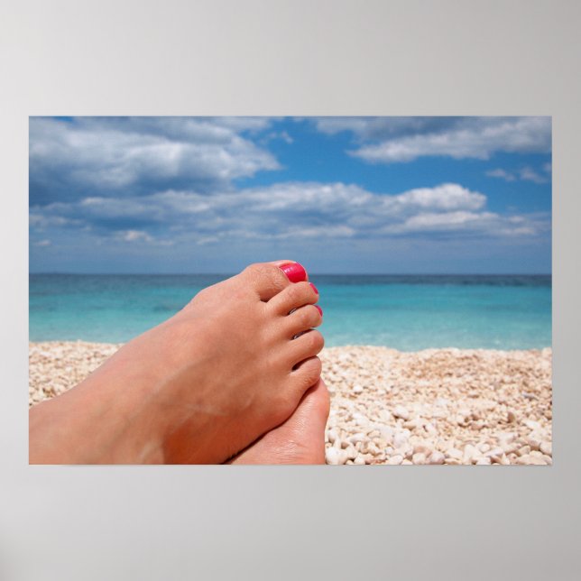 Póster Vacaciones de verano (Frente)