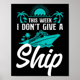 Póster Vacaciones en Crucero de Clichés Esta Semana No Me