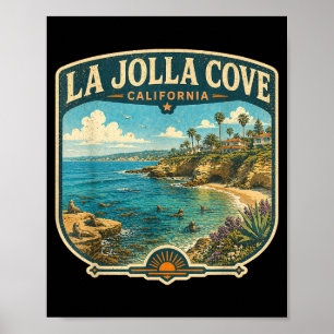 Póster Vacaciones en La Jolla Cove La Jolla Cove Californ