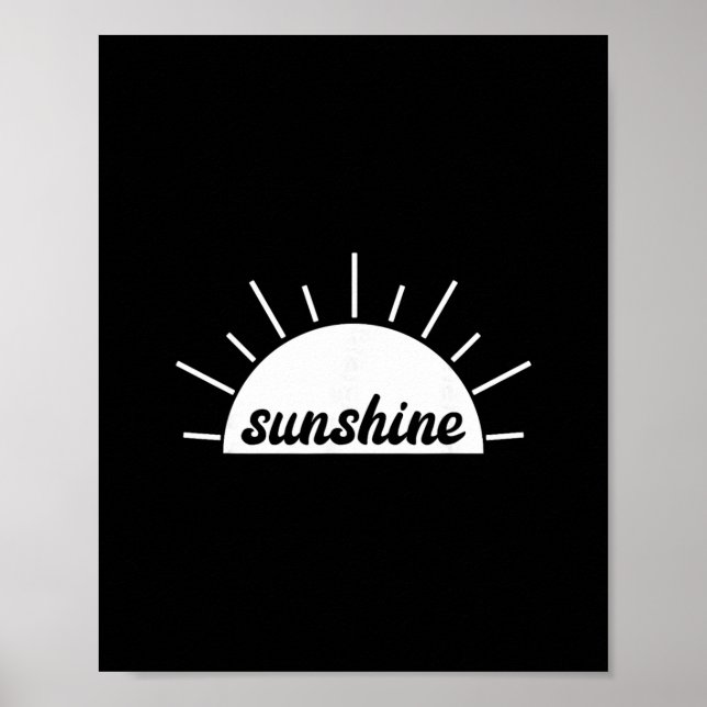 Póster Vacaciones en la playa con sol, arena y diversión  (Frente)