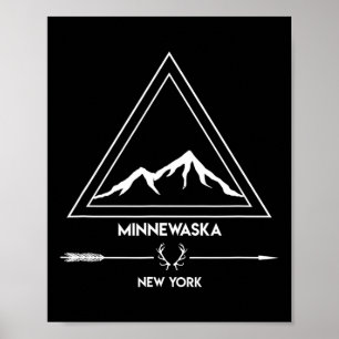Póster Vacaciones en Minnewaska Vintage State Park Nueva