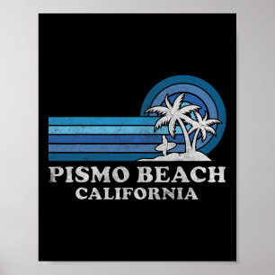 Póster Vacaciones familiares de Pismo Beach California