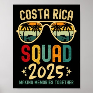 Póster Vacaciones familiares en Costa Rica 2025 Tri