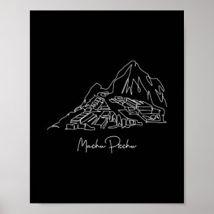 Póster Vacaciones Familiares Perú Lima Machu Picchu Cusco