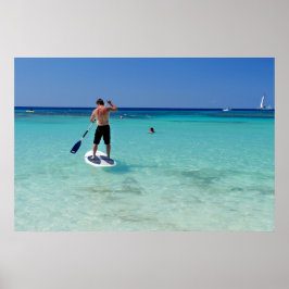 Póster Vacaciones tropicales