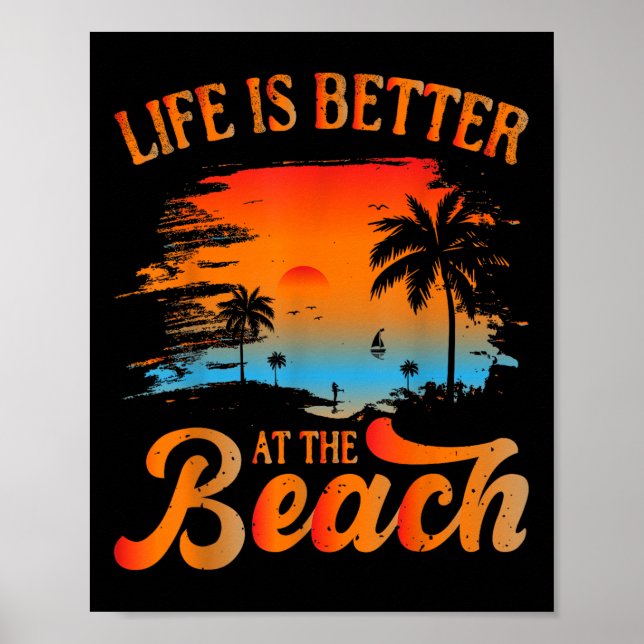 Póster Vacaciones Veraniegas Vacacionales Vacaciones_ La  (Frente)