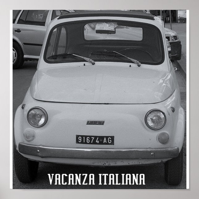 Póster Vacanze italiana (Frente)