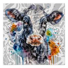 Póster vacas