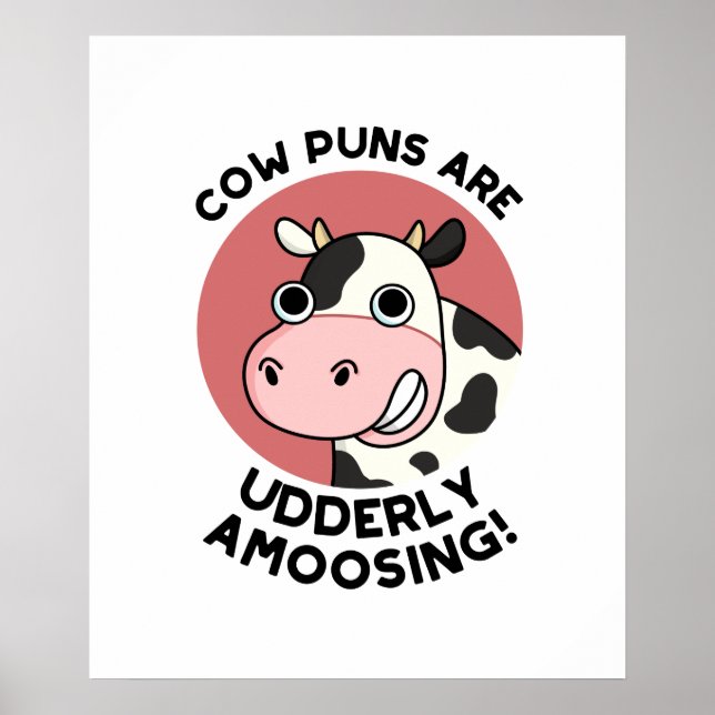 Póster Vacas Castiga A Los Ancianos Amoviendo Graciosa Pu (Frente)