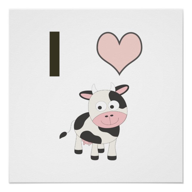 Póster Vacas del corazón (Anverso)