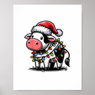 Póster Vacas Navidades Vestidos Vestidos Para Niños