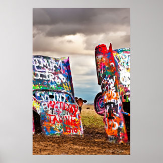 Póster Vacas peinadas