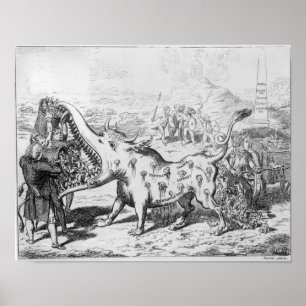 Póster Vacunación, publicada por J.L.Stuart, 1802