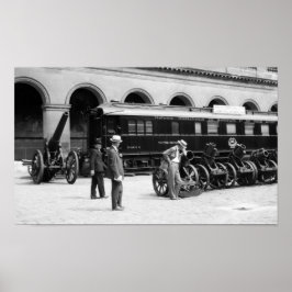 Póster Vagón ferroviario de Ferdinand Foch - Armisticio d