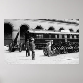 Póster Vagón ferroviario de Ferdinand Foch - Armisticio d