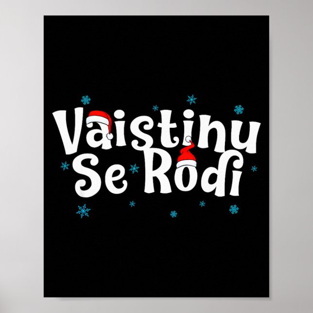 Póster Vaistinu Se Rodi Serbian Christmas  (Frente)