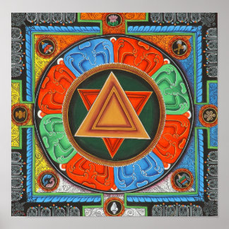 Póster Vajrayogini Mandala Poster
