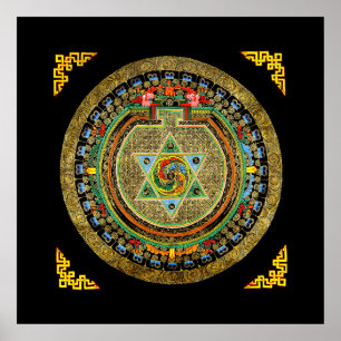 Póster Vajrayogini Mandala Poster