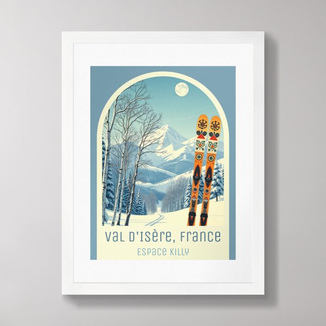 Póster Val d'Isere France Espace Killy ski (Subido por el creador)