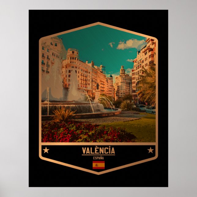 Póster Valencia (Frente)