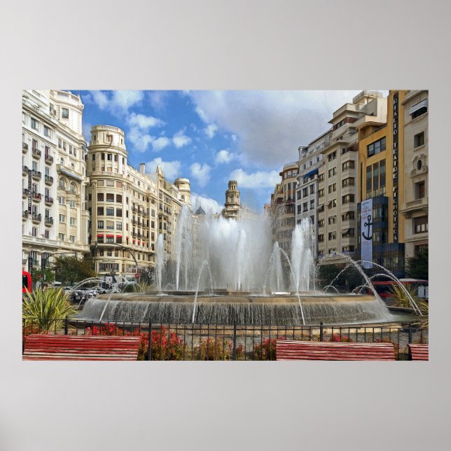 Póster Valencia. #24. (Frente)