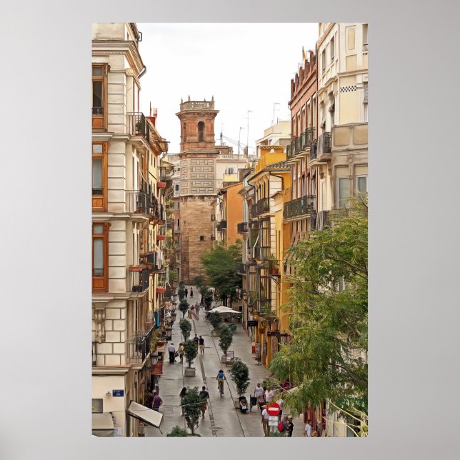 Póster Valencia. #25. (Frente)