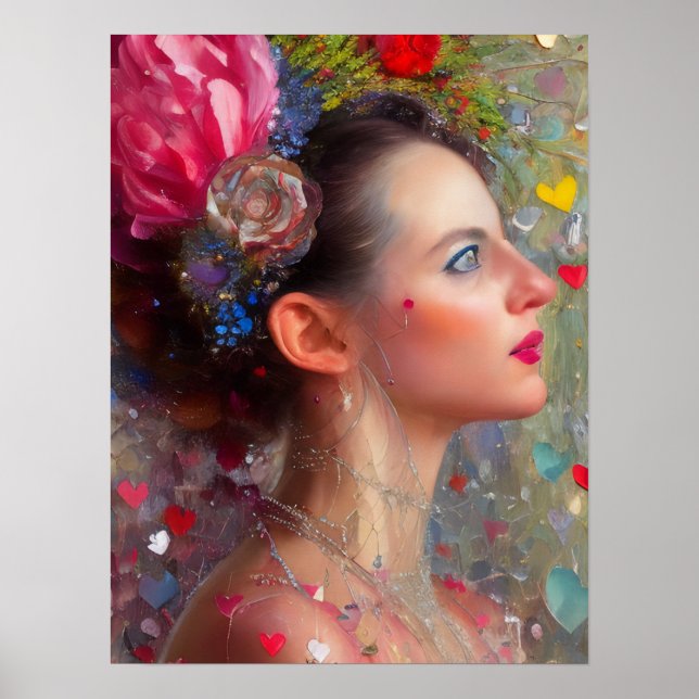 Póster Valentine Goddess (Frente)