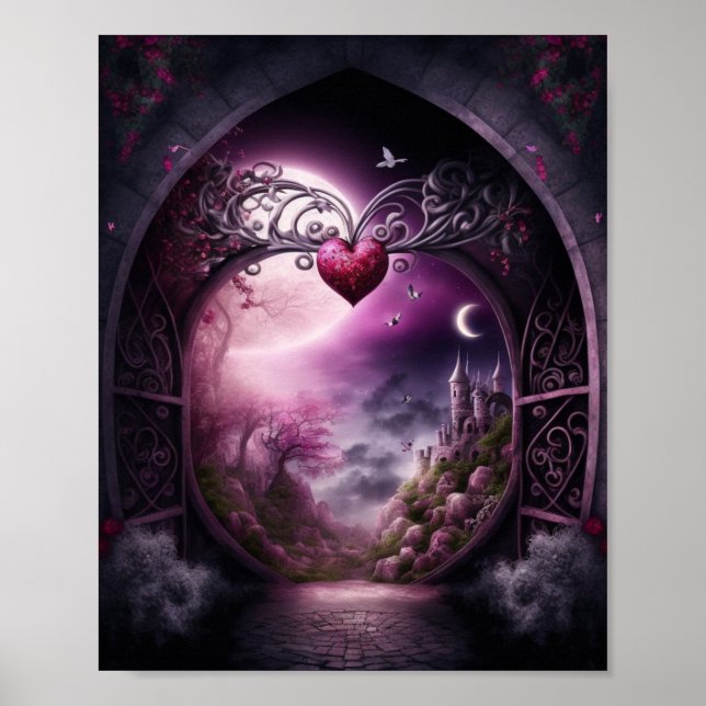 Póster Valentine Moonlight (Frente)