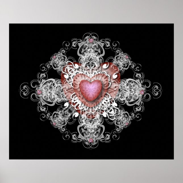 Póster Valentine Poster (Frente)