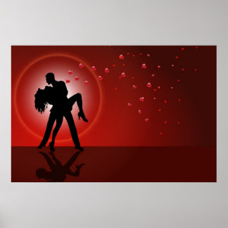 Póster Valentine Tango Poster