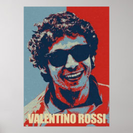 Póster valentino rossi, leyenda de moto gp, el doctor 46,