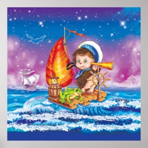 Póster Valiente marinero