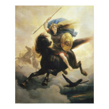 "Valkyrie" (1869) por Peter Nicolai Arbo