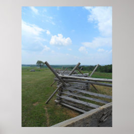 Póster Vallas de Gettysburg