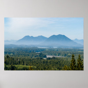 Póster Valle brumoso en Tofino - Columbia Británica, Cana