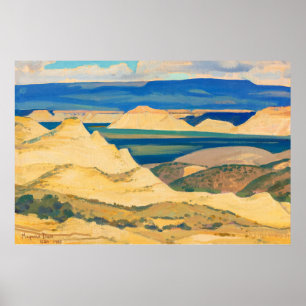 Póster Valle de Boulder por Maynard Dixon