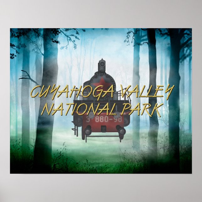 Póster Valle de Cuyahoga (Frente)