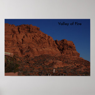 Póster Valle de Fuego