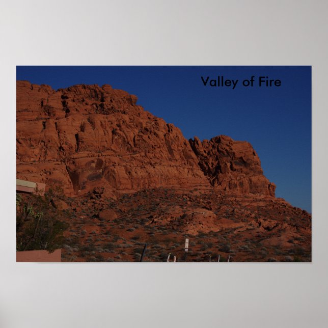 Póster Valle de Fuego (Frente)