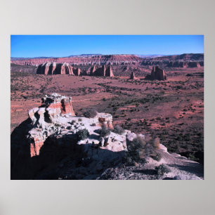 Póster Valle de la Catedral