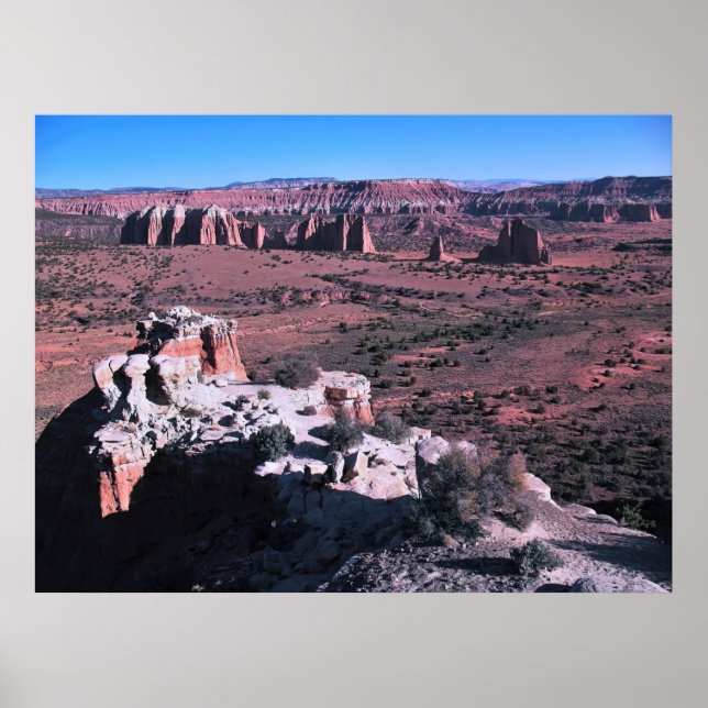 Póster Valle de la Catedral (Frente)