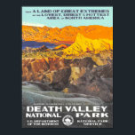 Póster Valle de la Muerte<br><div class="desc">Viajes de época - Parques nacionales</div>