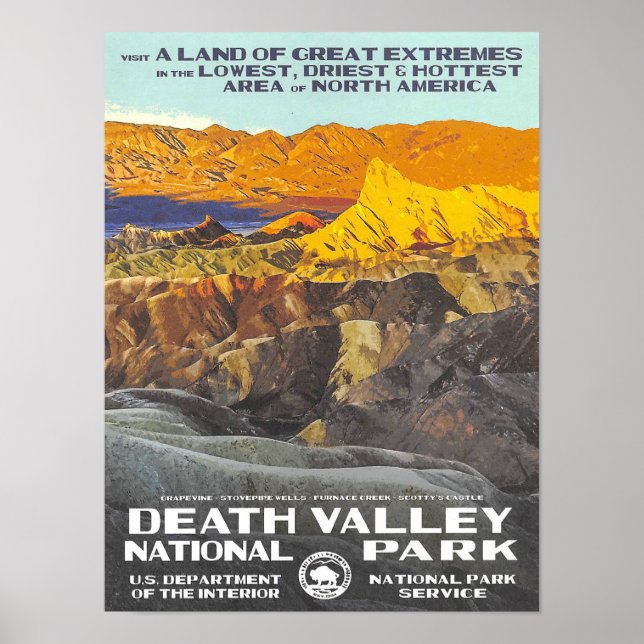 Póster Valle de la Muerte (Frente)