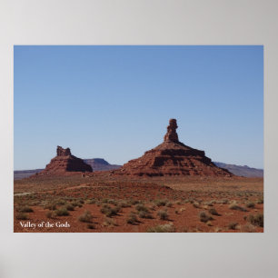 Póster Valle de los Dioses