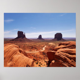 Póster Valle de los Monumentos