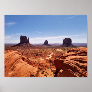 Póster Valle de los Monumentos